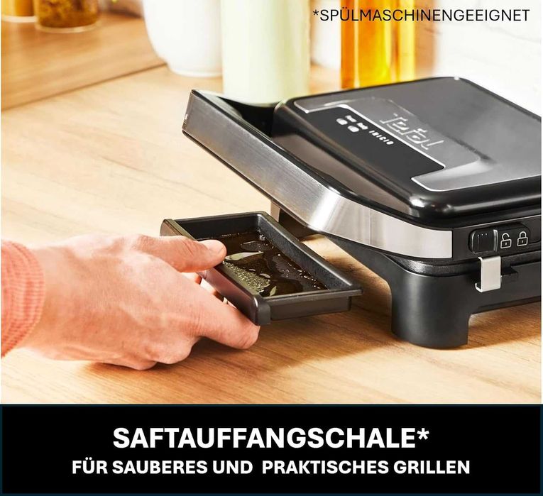 Грил скара Moulinex Inicio Compact GI270D10 (Сребрист) 1000W