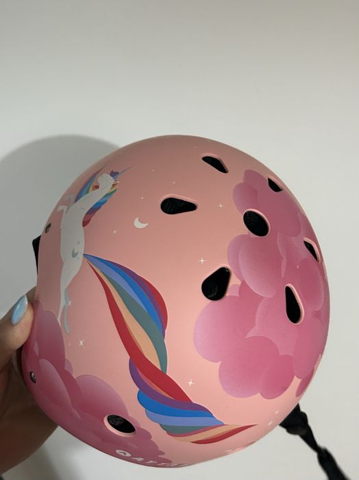 Casca protectie fetite