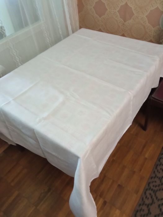 Скатерть лён производство СССР