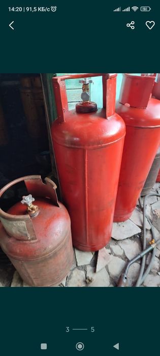 Газовый баллон большой