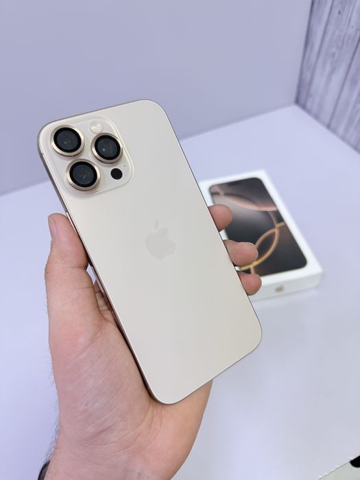 iPhone 16 pro max gold / СТ 65460