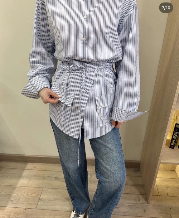 Рубашка с баской 23000тг Новая