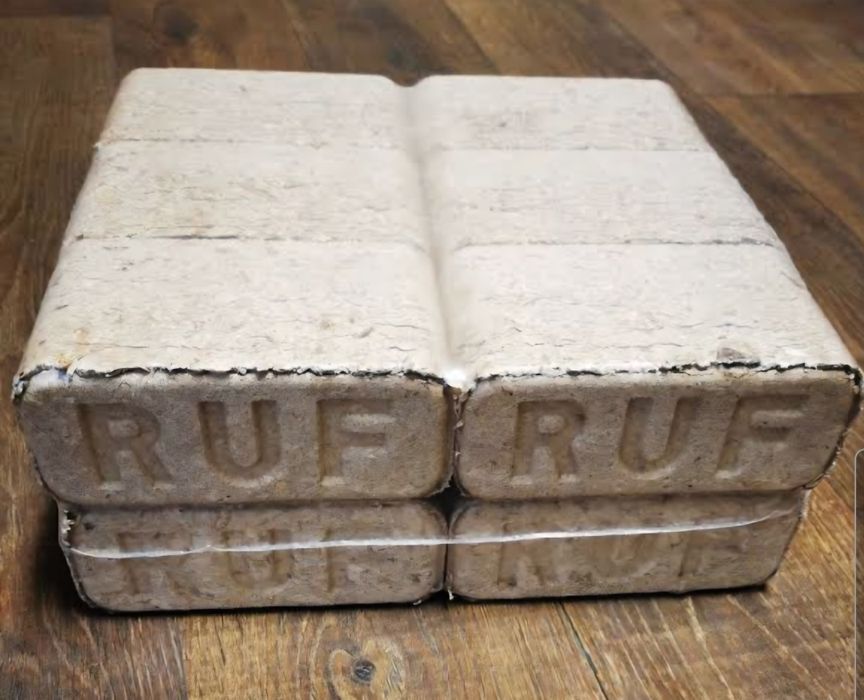 Ruf, brichete din rumeguș, amestec fag, stejar, brad, etc