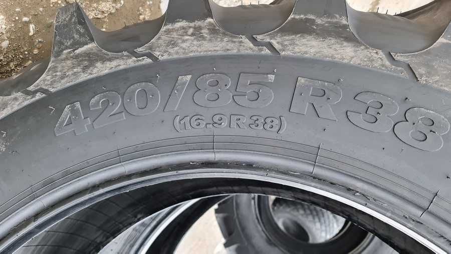 Anvelope noi OZKA 420/85R38 cauciucuri radiale 16.9 R38 tractor spate