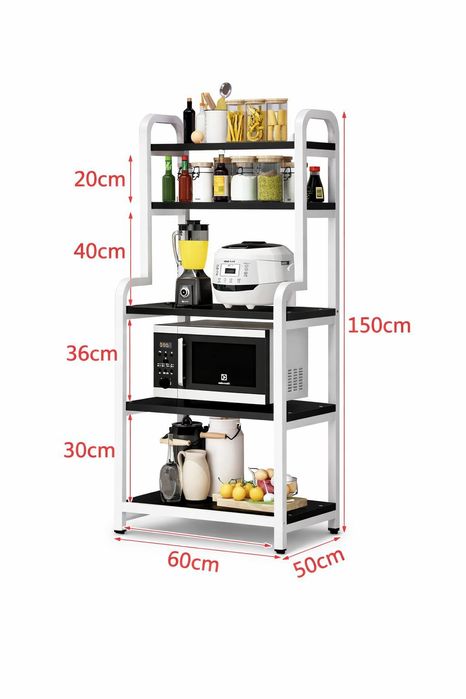 Этажерка для кухни, стеллаж. Oshxona mikrivolnofka uchun polka