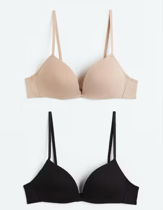 Памучни сутиени H&M, без банели , размер 75 D