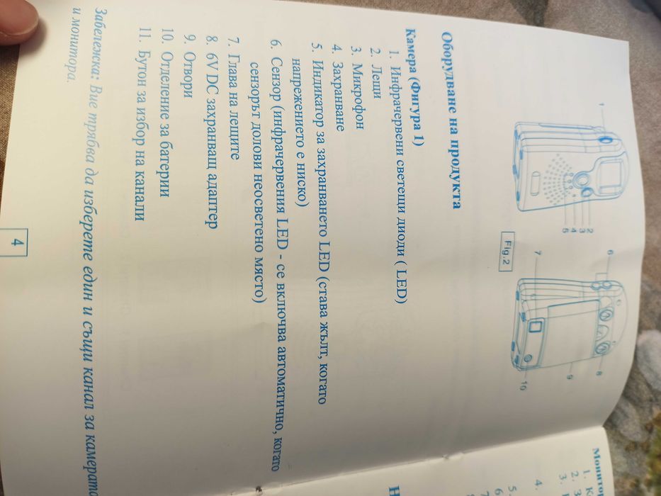 Бебе видеофон марка Beatbox E-BB01