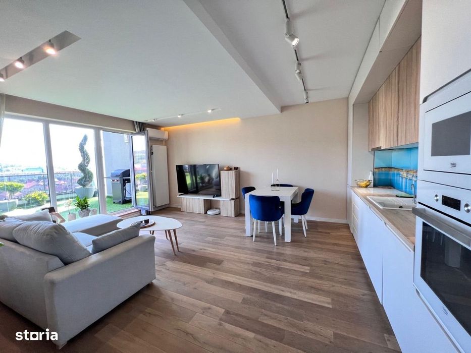 Penthouse cu terasa generoasa, cartierul Iris, 5 min de Auchan Iris