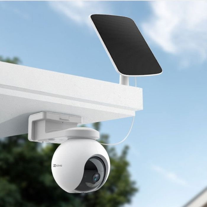 Уличная поворотная IP камера с сим картой EZVIZ EB84G 2K акумуляторный