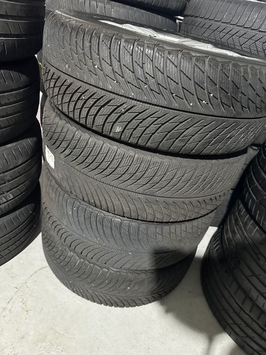 jante tiguan r line 5x112 anvelope 235 55 18 michelin noi