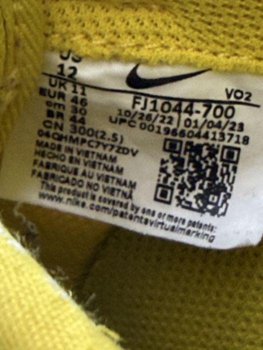 Sneakersi Nike din piele, marime 46