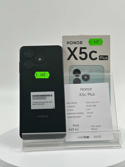 Honor X5C Plus 128GB Garantie 24 Luni CashBox