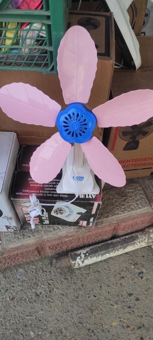 Вентилятор с прищепкой (новый) zo'ri