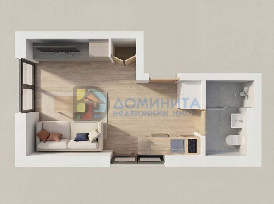 Студио, гр. Приморско, 36кв.м.