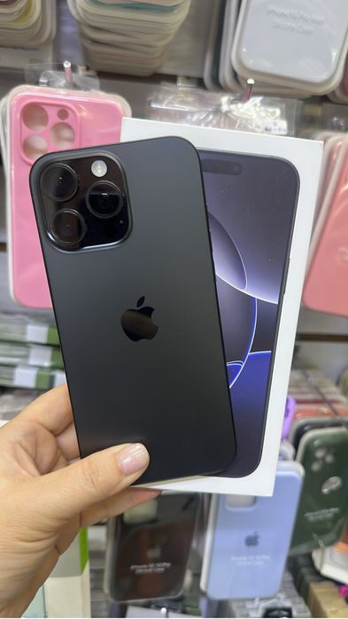 Продам айфон 16 pro max 256gb черный