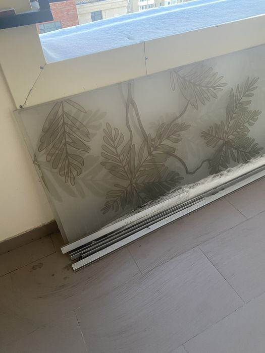 Стеклянные дверцы