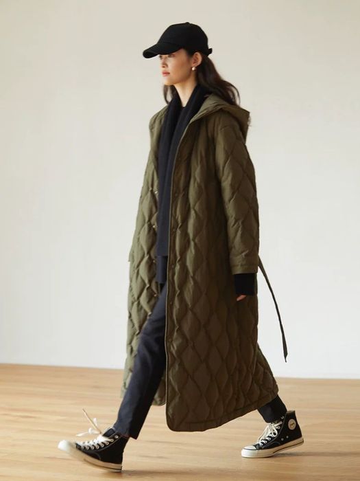 Стеганая пальто,плащ/куртка