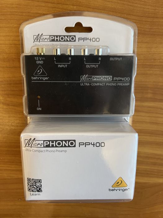Preamp phono Behringer PP400