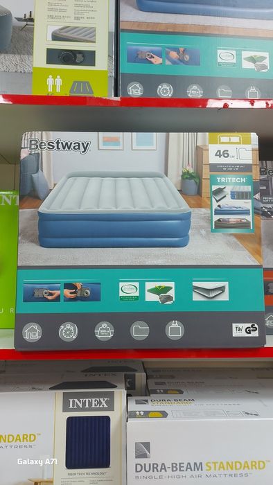 Матрас надувной и кресло