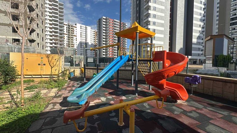 • Готов за нанасяне апартамент 1+1 • Паркинг • Басейн • Мерсин, Турция