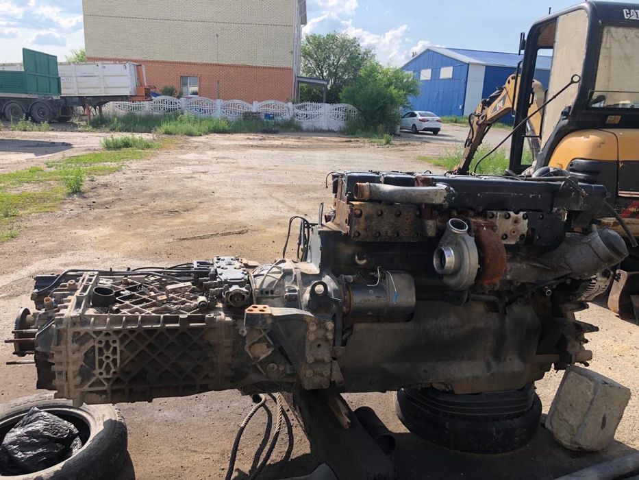 Двигатель с коробкой MAN