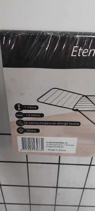 Suport de rufe pentru uscat 3 buc