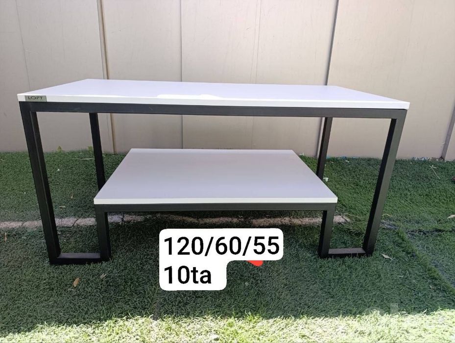 Buyurtma asosida stollar, istalgan o'lchamda — loft uslubi