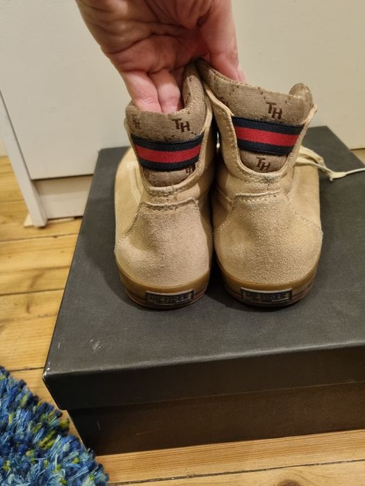 ghete piele întoarsă Tommy Hilfiger
