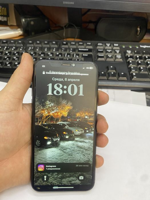 Айфон х 64гб акб 76