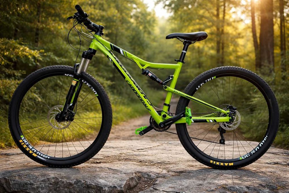 Ca nou! Cannondale Rush M 29 Rockshox full suspension Shimano Deore