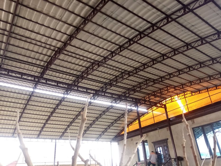 Навес арка сварочный работ