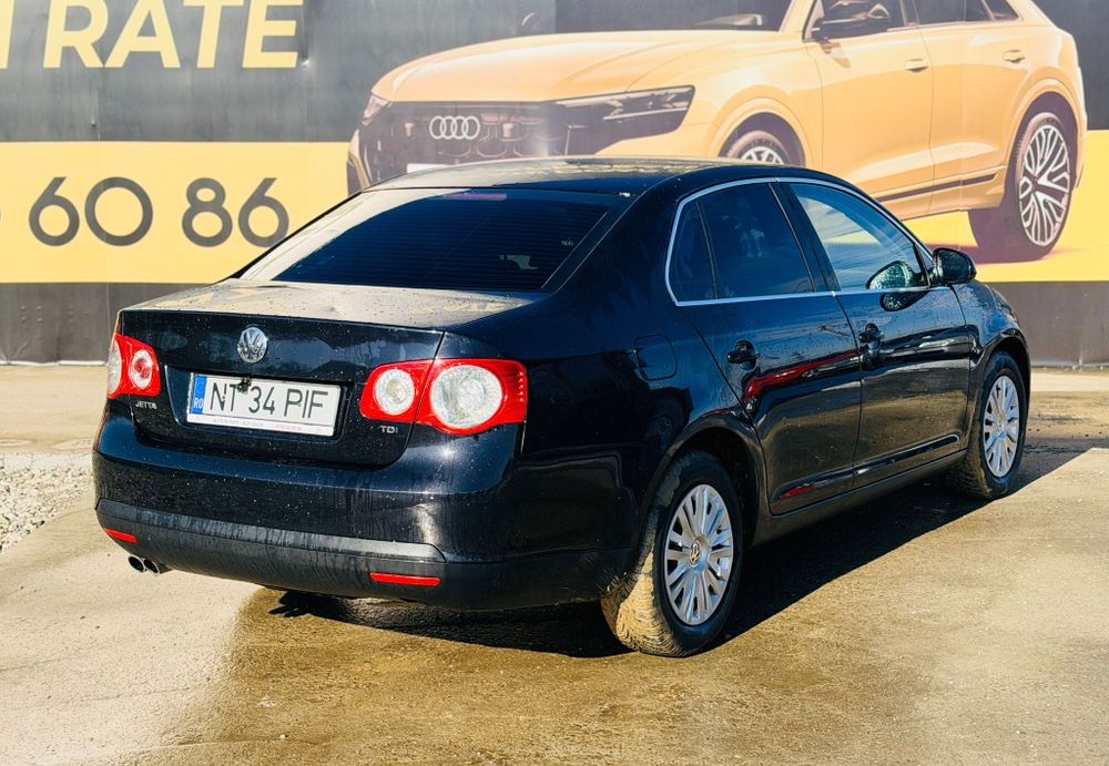 Vw JETTA, 1.9 TDI, 2008, 105CP, RATE CU BULETINUL, avans 0
