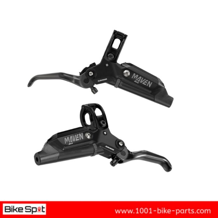 SRAM Maven Stealth Silver 4-Pston Disc Brakeset Black Сет Спирачки