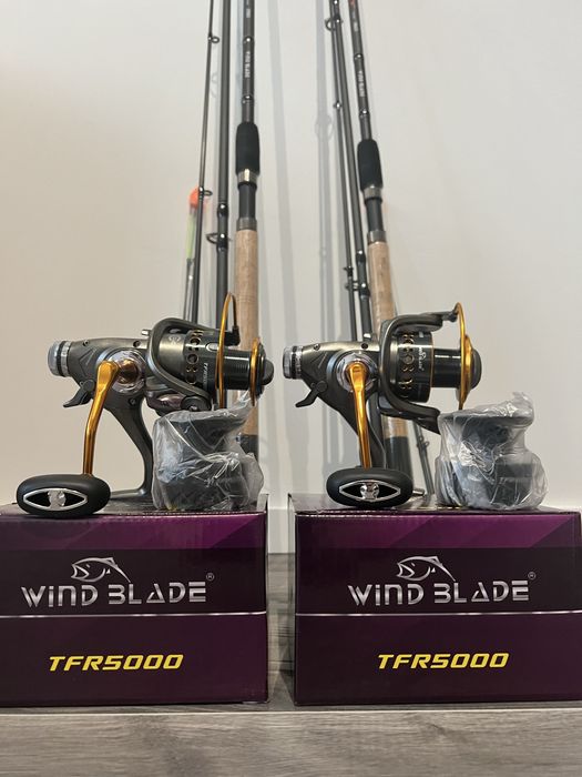 Set Feeder 2 lansete Wind TFD-08 3.6 m + 2 Mulinete TFR 5000