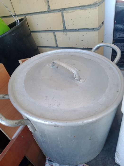 Кастрюля алюминиевая 15 литровая