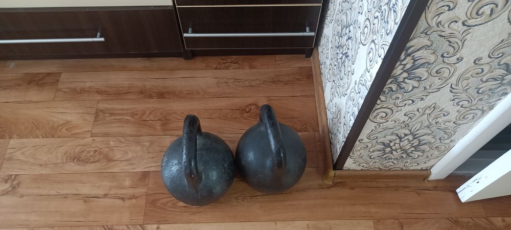 Гири советские 16кг24кг