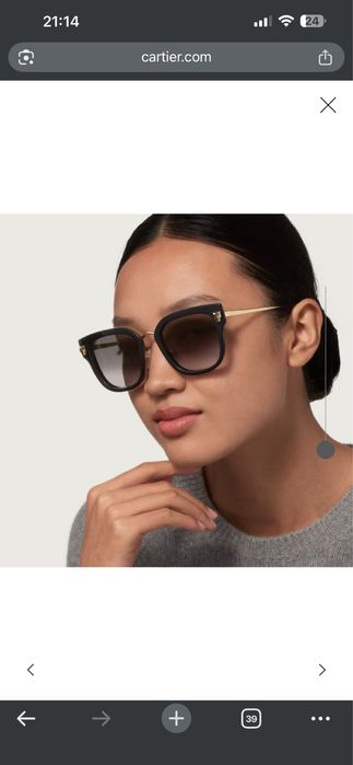 Ochelari de soare femei Cartier CT0509SA 001 55