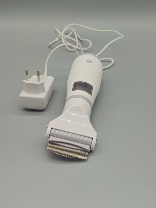 Електрически вакуумен гребен за кучета/котки - събиране на бълхи/въшки