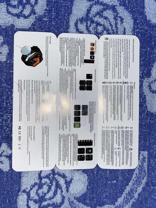 X8 ULTRA SMART WATCH Kafolati bilan