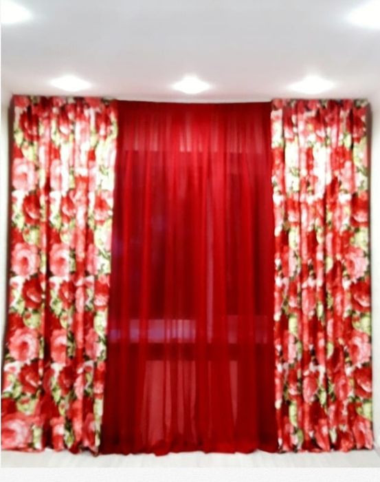 Комплект штор украшение после ремонта