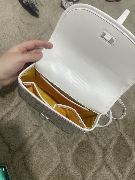 сумка goyard белая