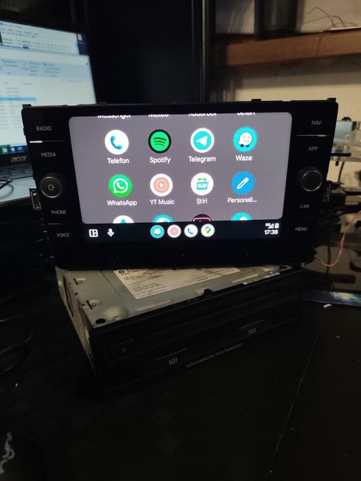 Navigație + Unitate Multimedia VW MIB2 5F Delphi – Display & Ramă, H