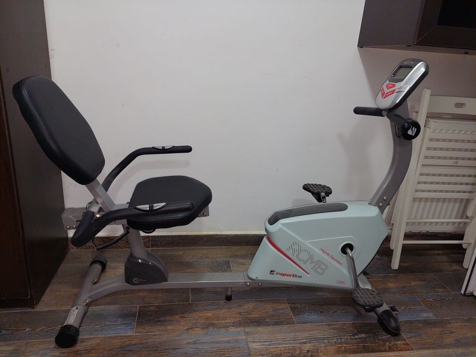 Bicicleta fitness-Bicicleta magnetica recumbent inSPORTline Varis