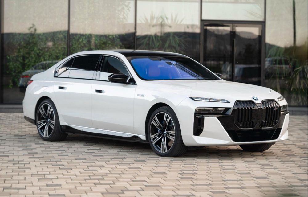 Fata completa Bmw seria 7 G70 760e 760i M-pachet Alpin weiss A300