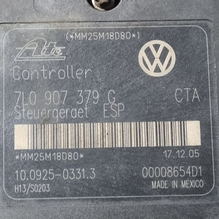 ABS помпа Volkswagen Touareg 7L 2003 - 2006 (1460) Дизел 7L