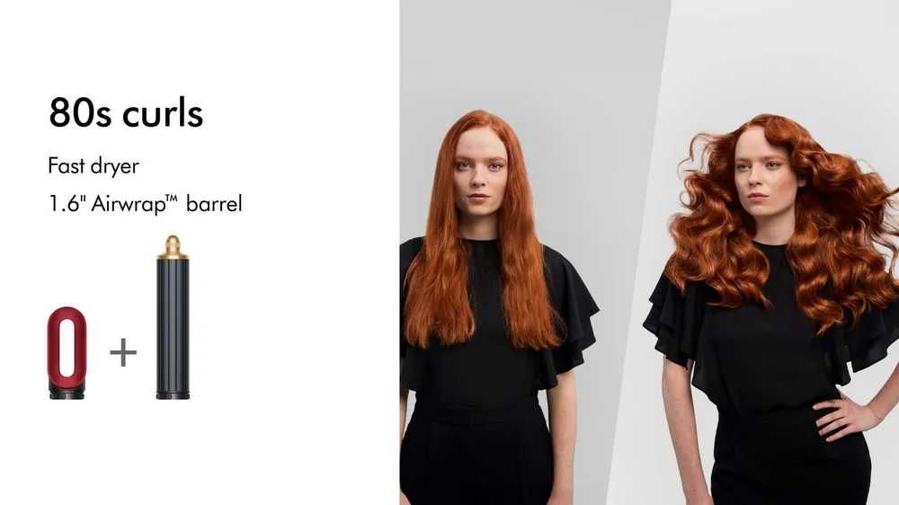 Dyson Airwrap™ ID HS08 Complete Long (Red Velvet / Gold) Бесплатная д