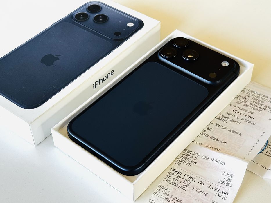 Iphone 17 Pro Max 256GB White Гаранция 1 година