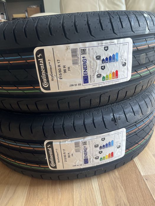 215 60 17 нови гуми Континентал дот 13/25 за 1 бр