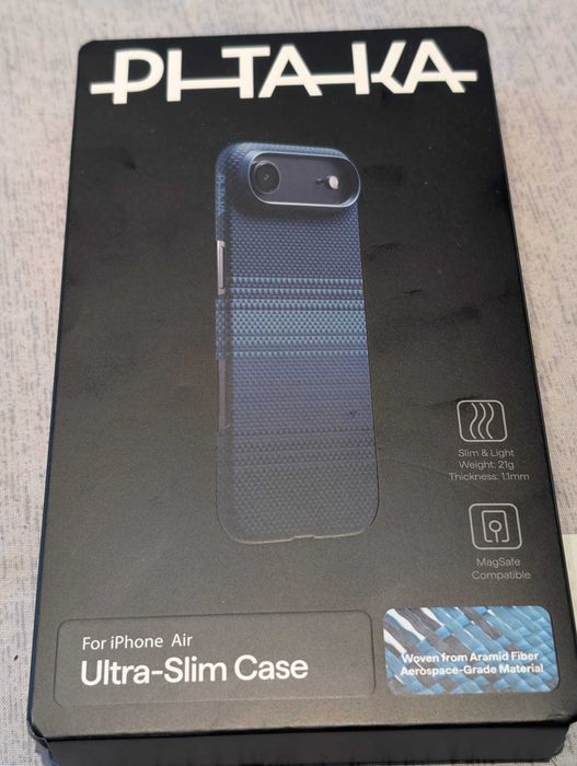 Husa Pitaka pentru iPhone 17 Air MagEZ 7, MagSafe, Ultra-Slim Moonrise