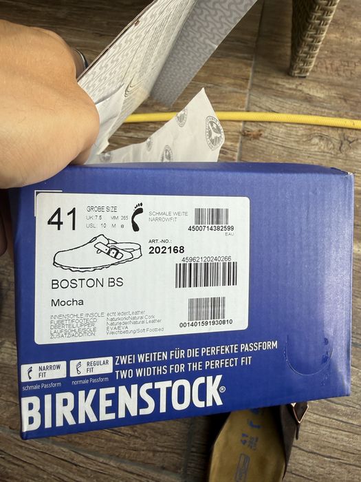 Birkenstock Boston BS 41 номер